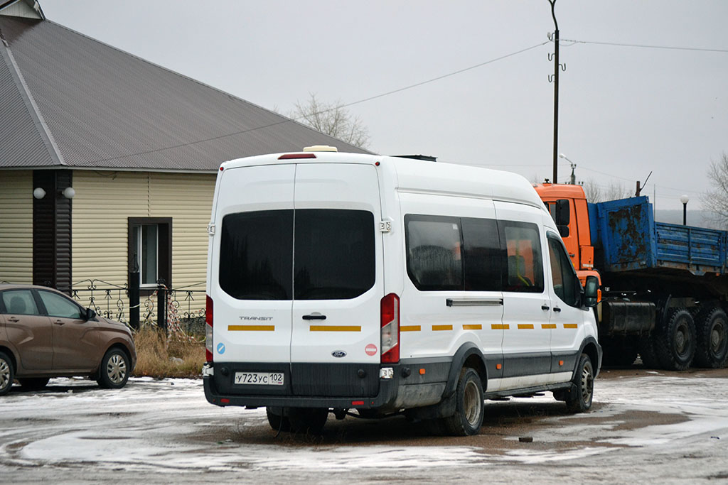 Башкортостан, Ford Transit FBD [RUS] (Z6F.ESG.) № У 723 УС 102