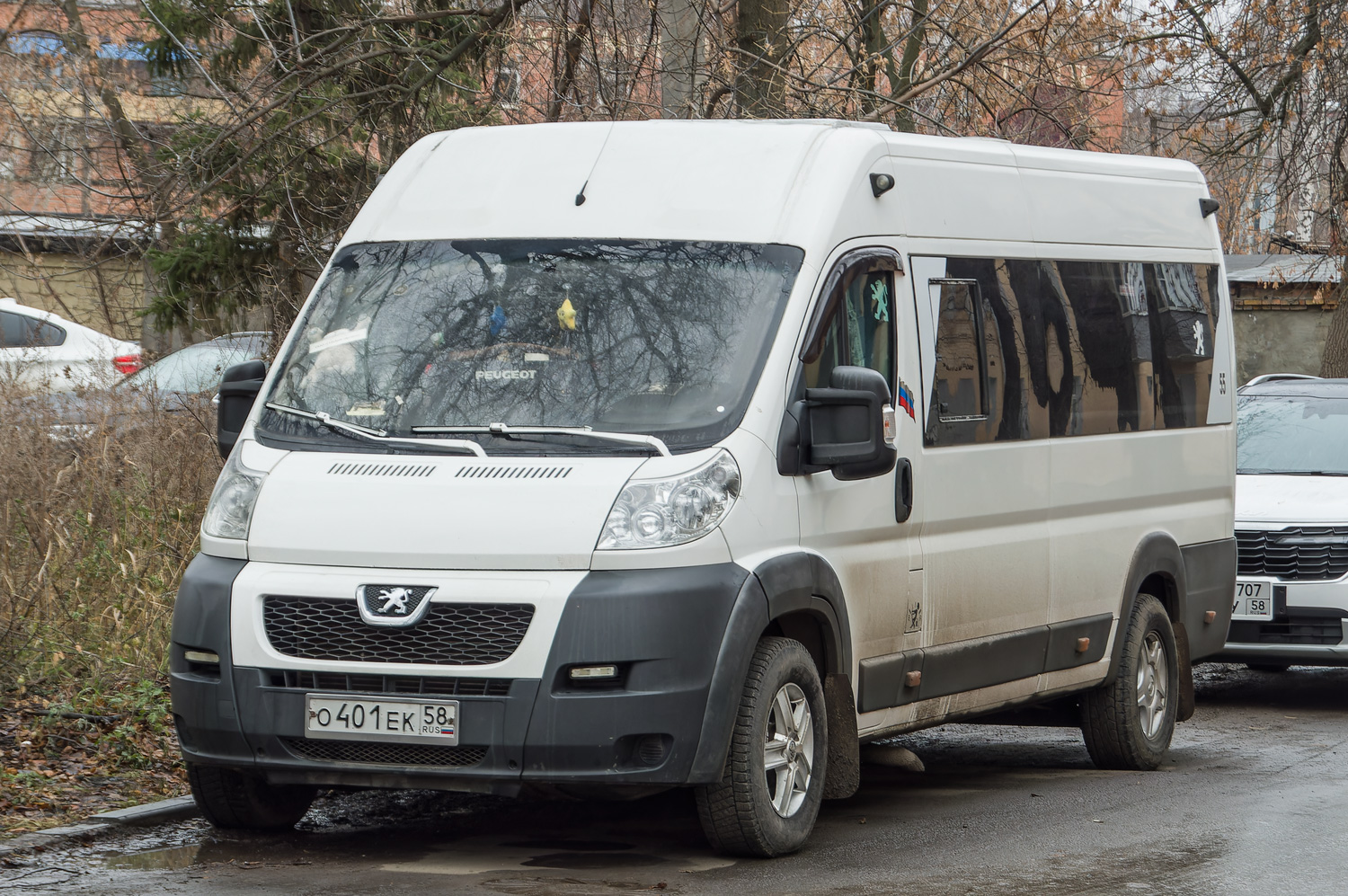Пензенская область, Нижегородец-2227SK (Peugeot Boxer) № О 401 ЕК 58