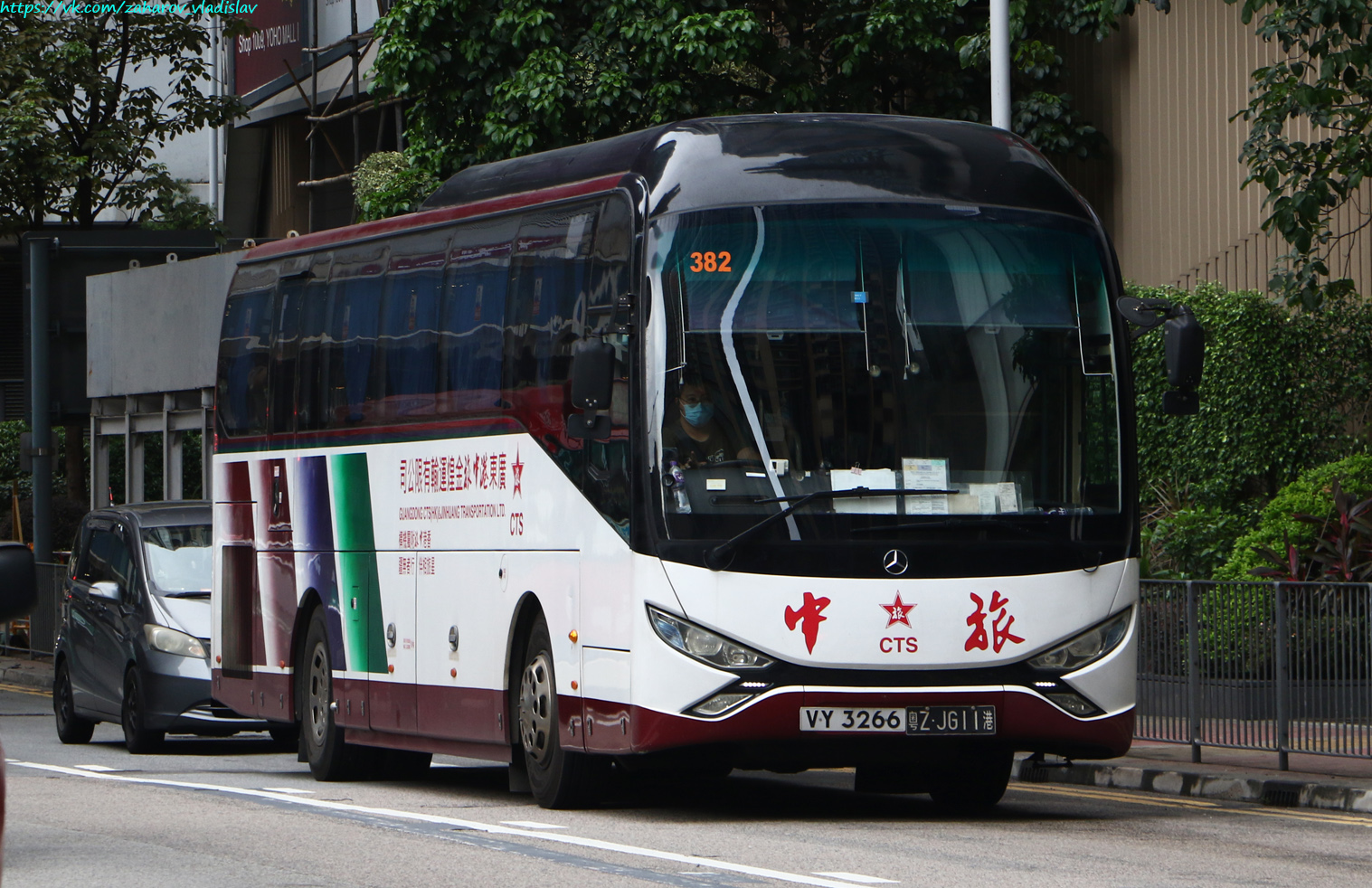 Гонконг, Sunlong SLK6116HKB № 粤Z JG11港 Гонконг, Sunlong SLK6116HKB № 粤Z JG11港