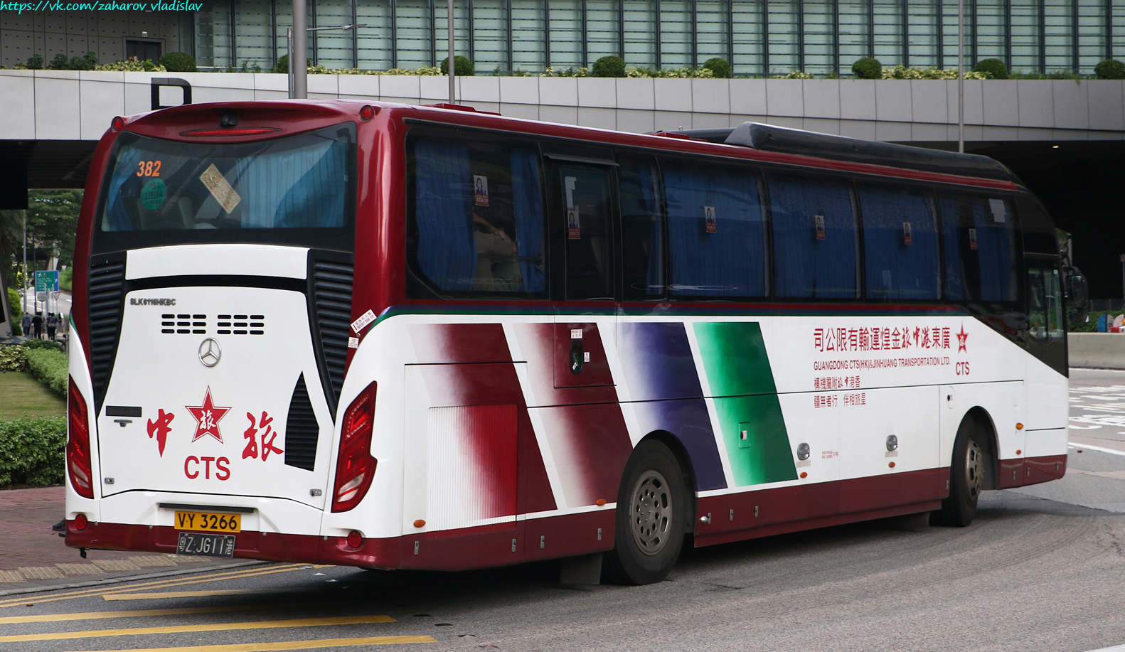 Гонконг, Sunlong SLK6116HKB № 粤Z JG11港