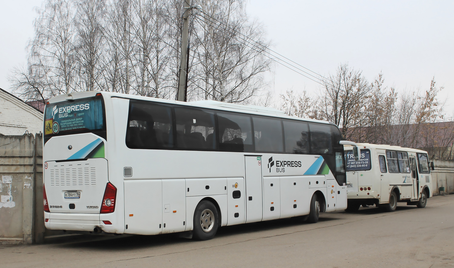 Удмуртия, Yutong ZK6122H9 № К 784 РТ 18 Удмуртия, Yutong ZK6122H9 № К 784 РТ 18