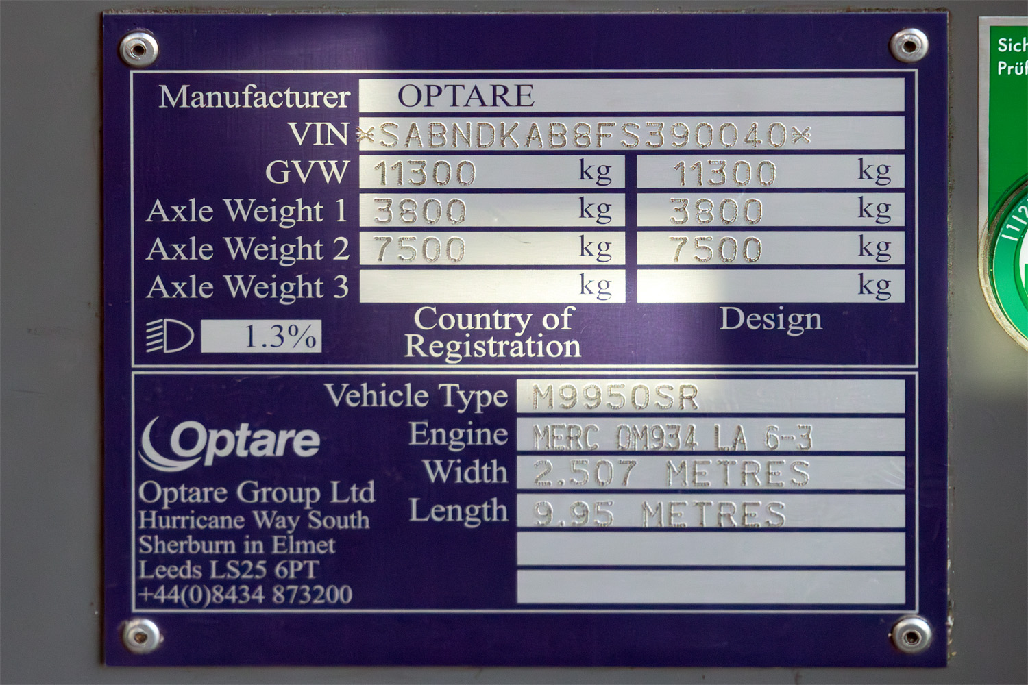 Саксония, Optare Solo M9950SR № TDO-OZ 270