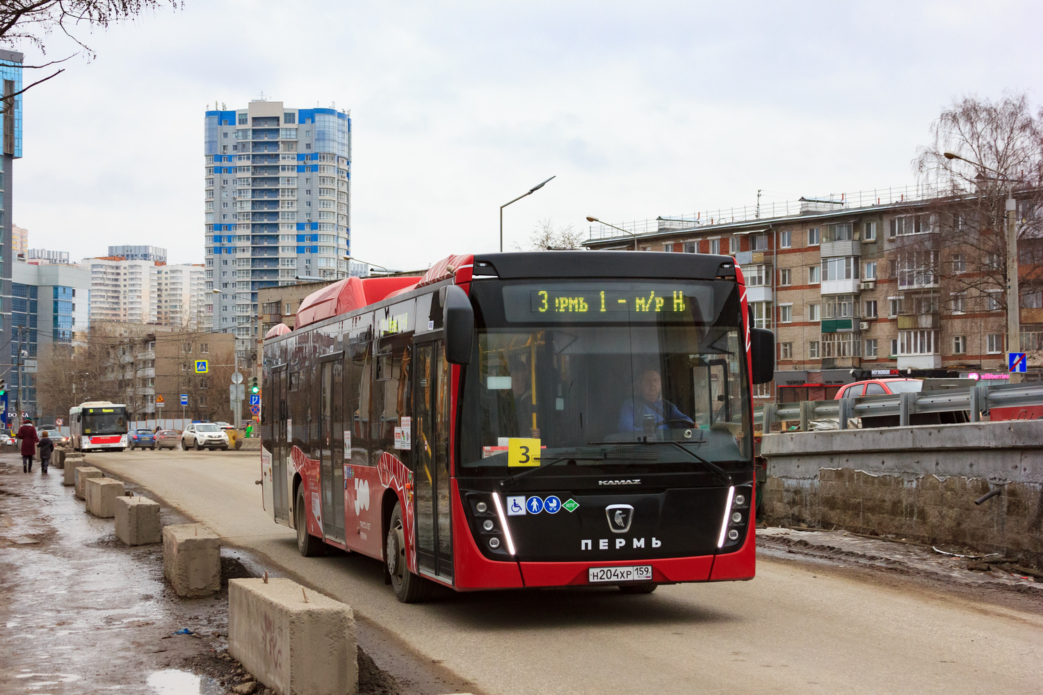 Пермский край, НефАЗ-5299-40-57 (CNG) № Н 204 ХР 159