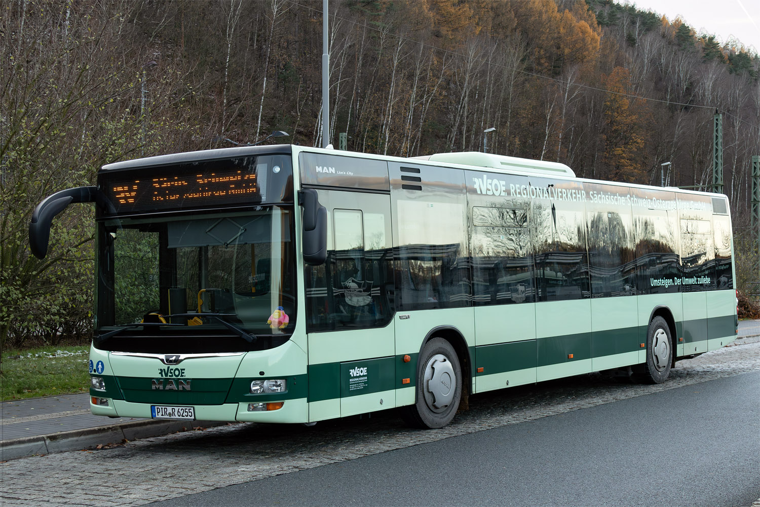 Саксония, MAN A20 Lion's City Ü NÜ323 № 6225