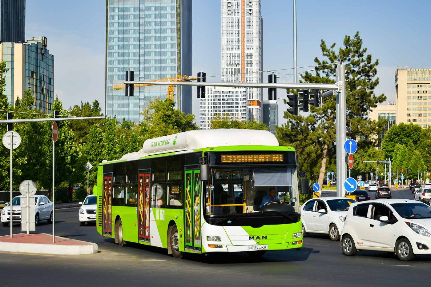Узбекистан, Gemilang (MAN Auto-Uzbekistan) № 07160 Узбекистан, Gemilang (MAN Auto-Uzbekistan) № 07160