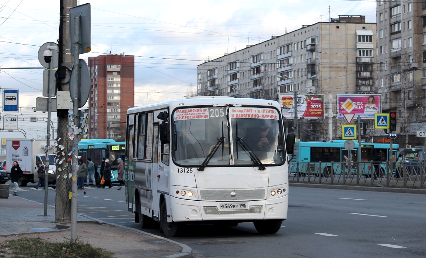 Ленинградская область, ПАЗ-320402-05 "Вектор" № 13125