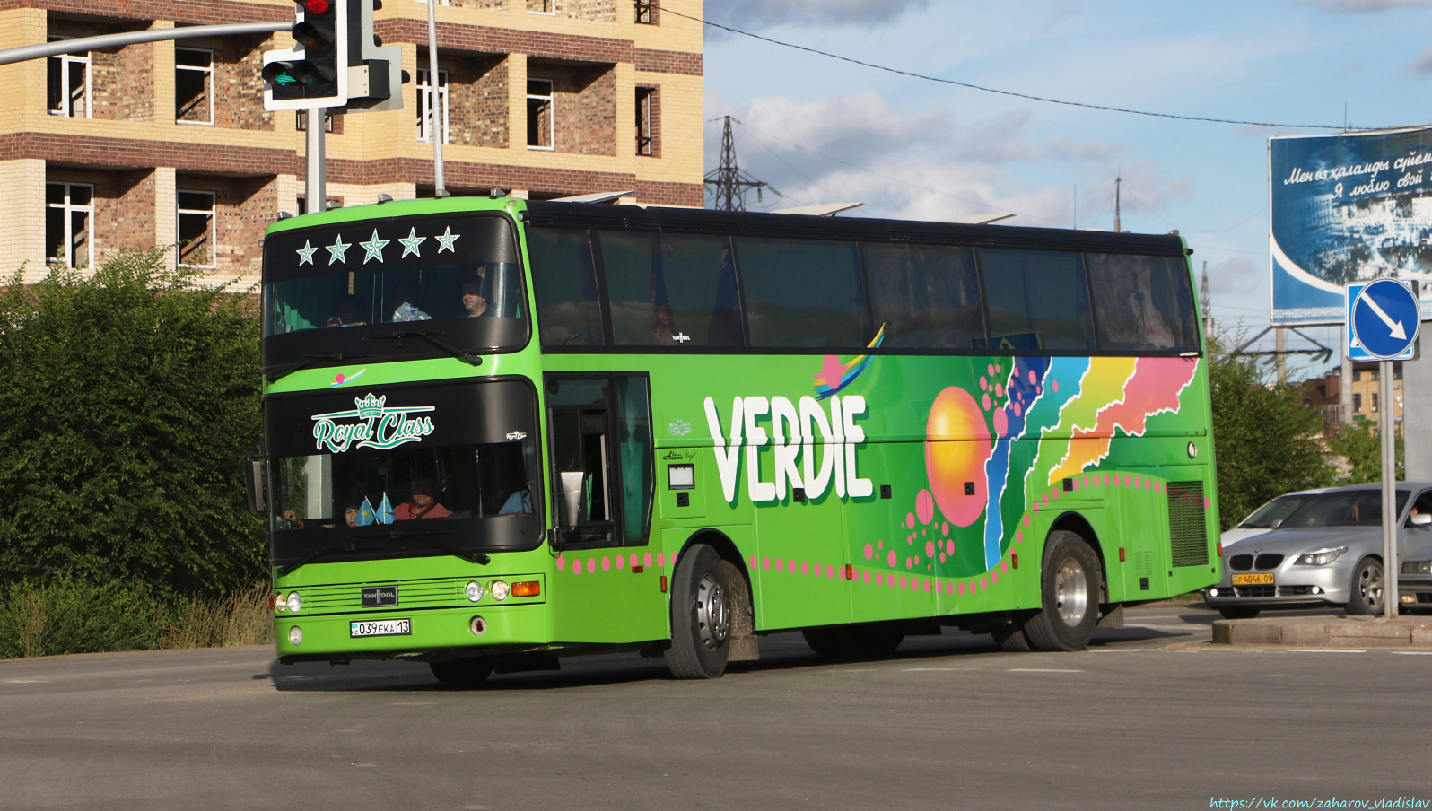 Туркестанская область, Van Hool T816 Altano № 039 FKA 13