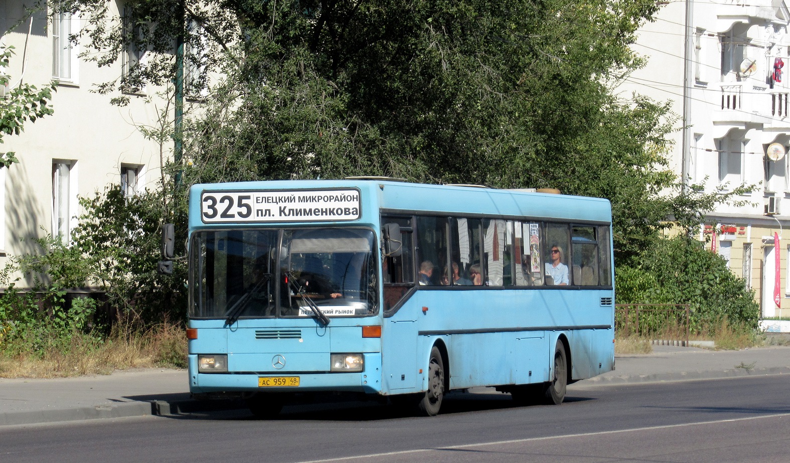 Липецкая область, Mercedes-Benz O405 № АС 959 48