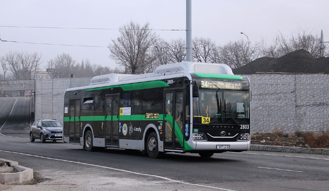 Алматы, Yutong ZK6126HG (QazTehna) № 2803