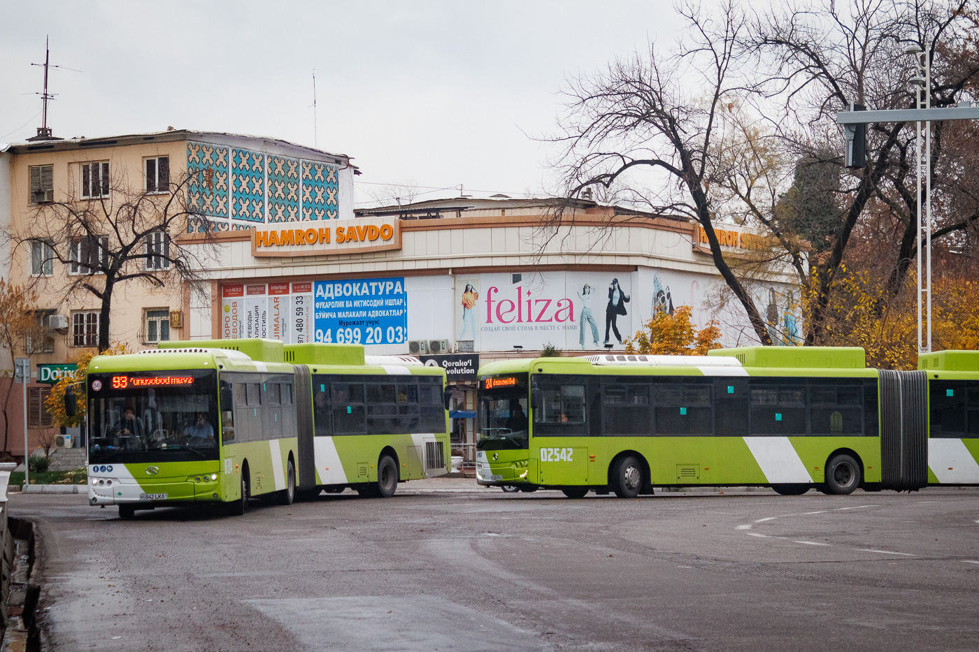Узбекистан, King Long XMQ6180G № 01214