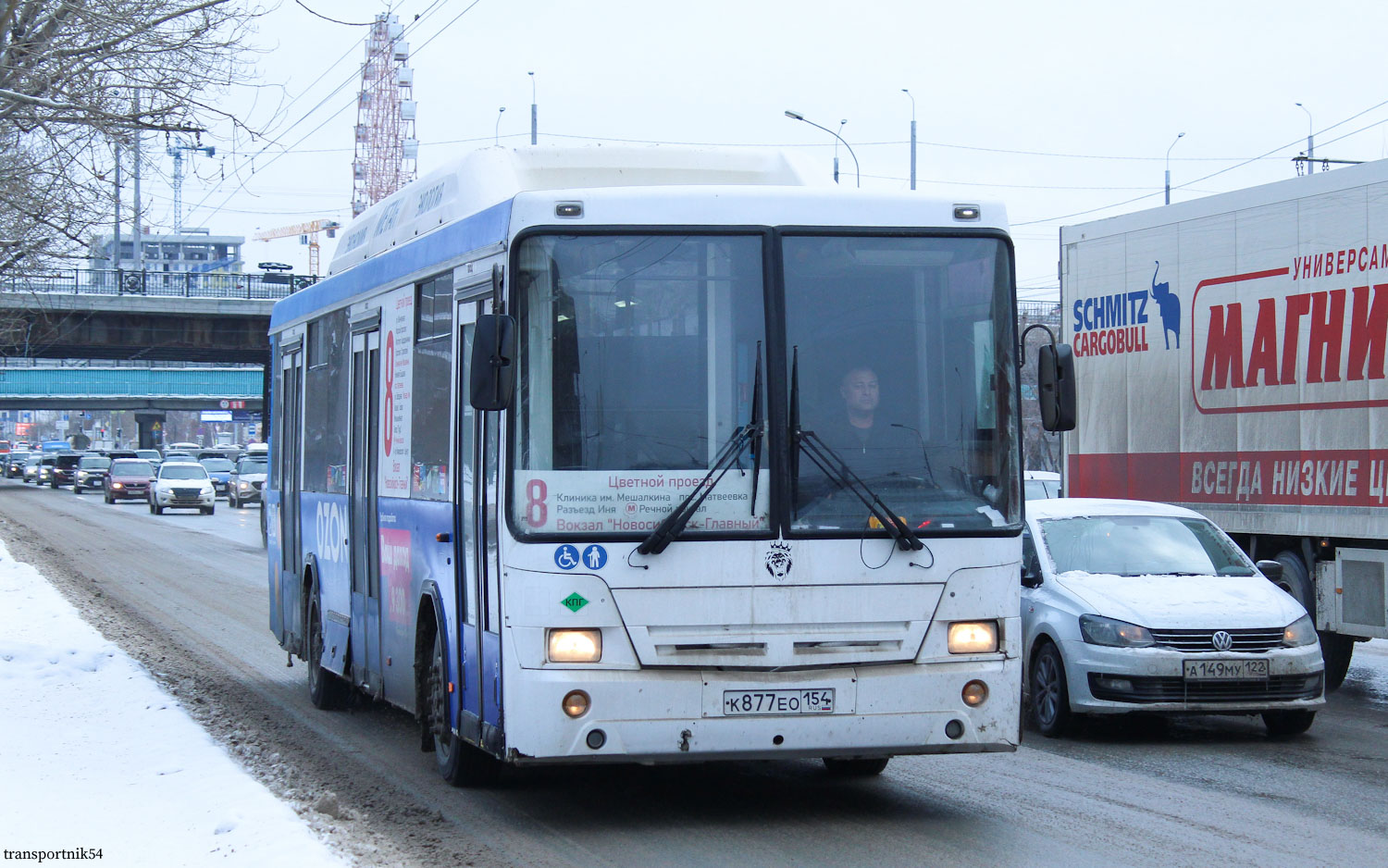 Новосибирская область, НефАЗ-5299-30-31 № К 877 ЕО 154