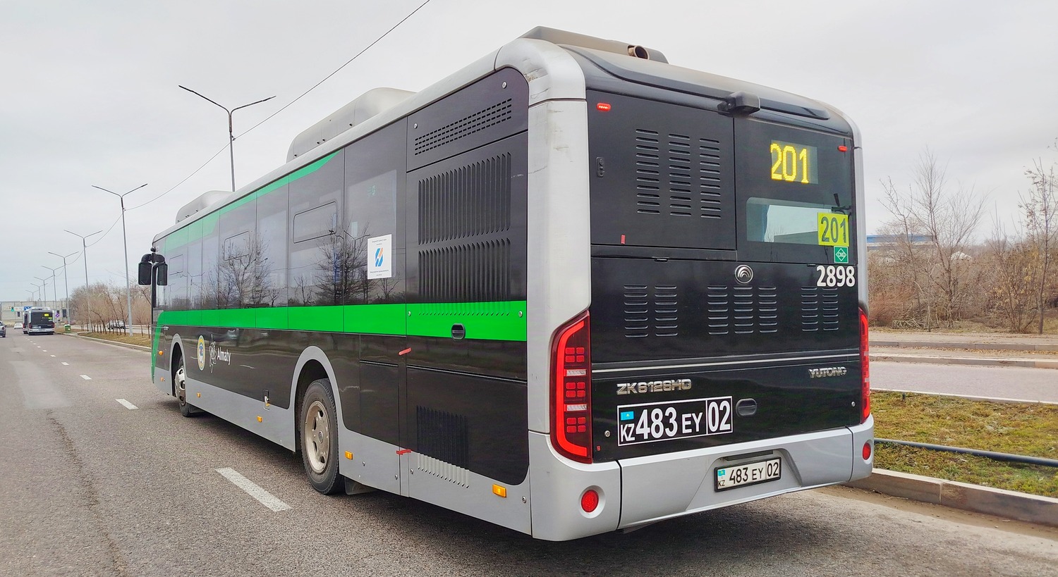 Алматы, Yutong ZK6126HG (QazTehna) № 2898