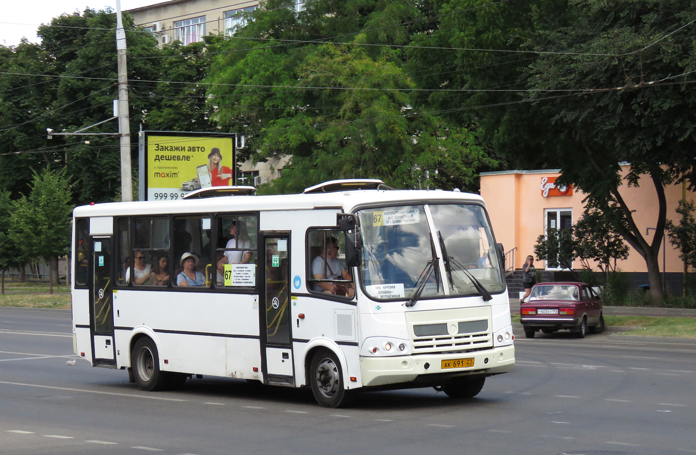 Краснодарский край, ПАЗ-320412-10 № АК 691 23