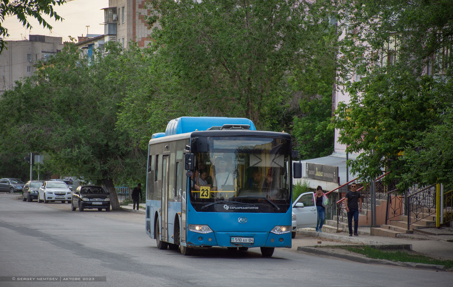 Актюбинская область, Ankai HFF6850HGQ4 (СарыаркаАвтоПром) № 510 AX 04