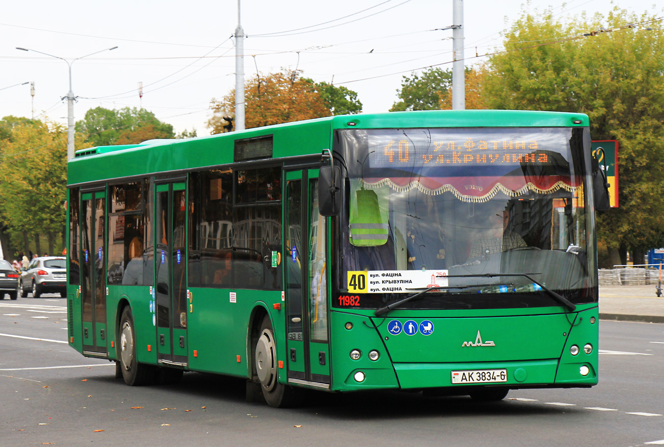 Могилёвская область, МАЗ-203.016 № 1198