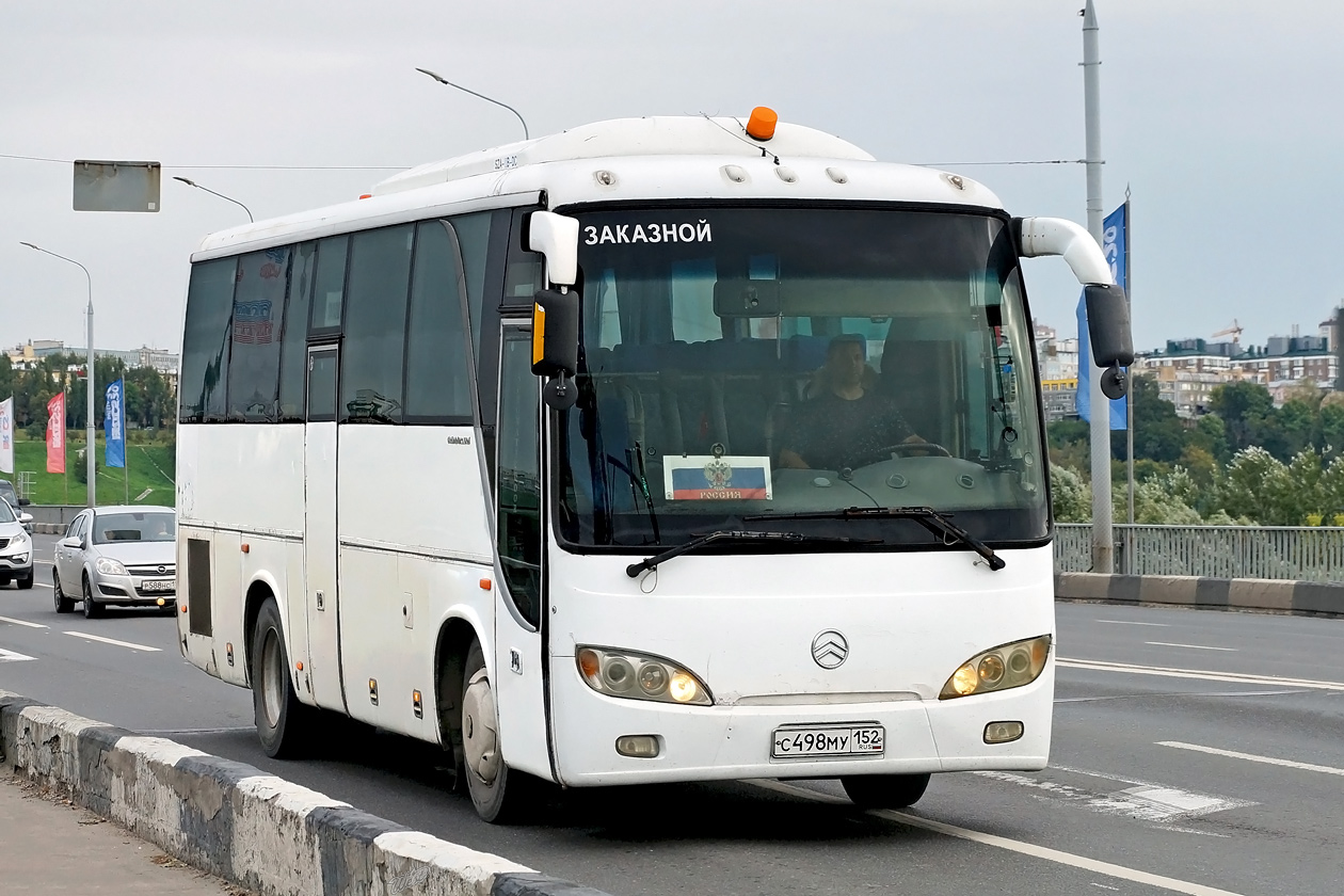 Нижегородская область, Golden Dragon XML6896 Town Cruiser № С 498 МУ 152