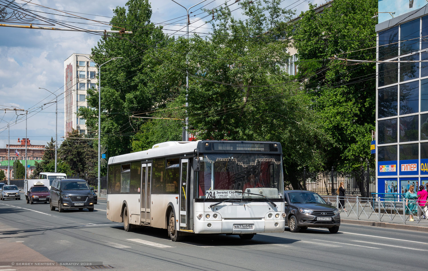 Саратовская область, ЛиАЗ-5292.22 (2-2-0) № К 677 ЕО 164