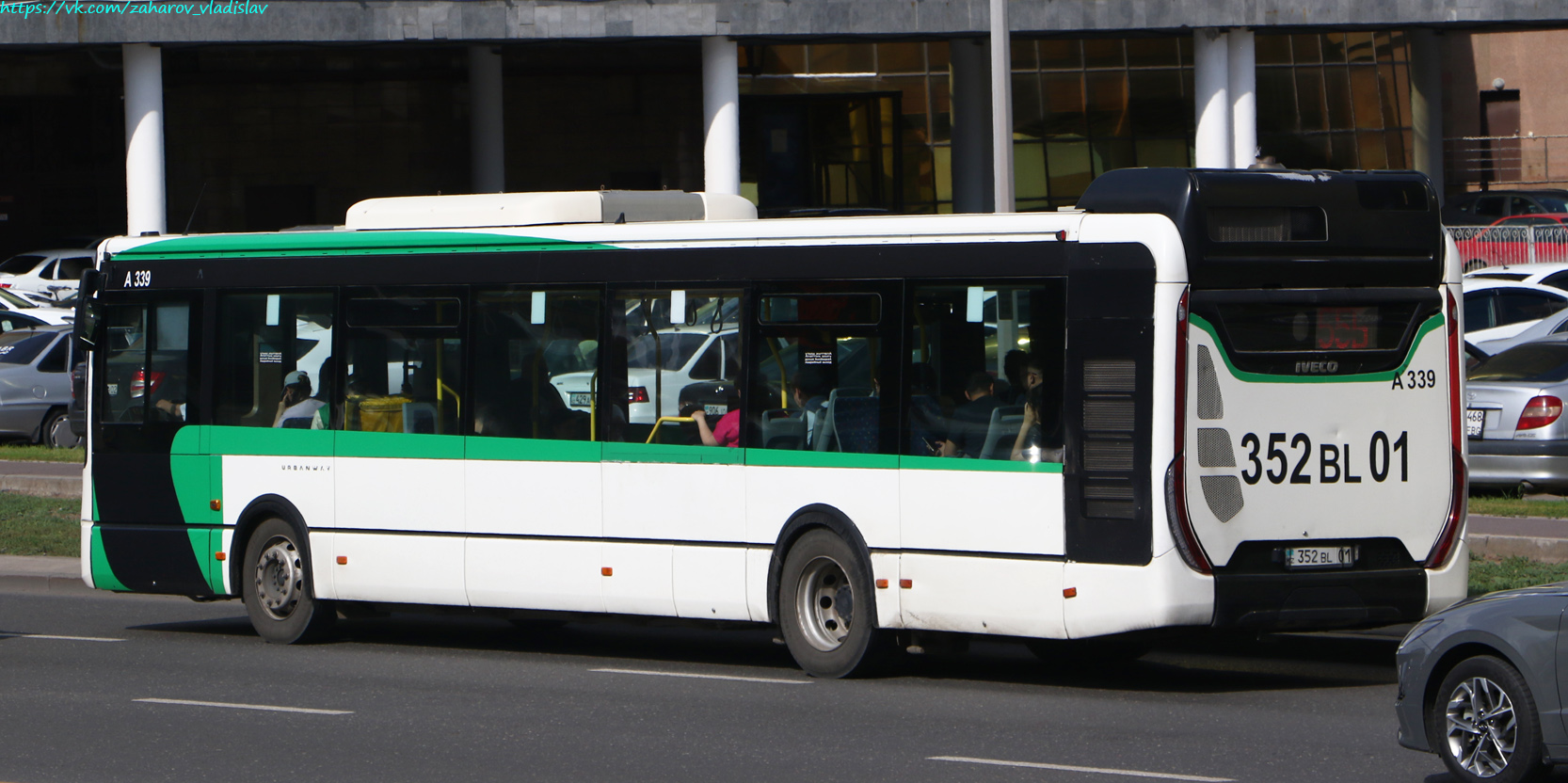 Астана, IVECO Urbanway 12M (СарыаркаАвтоПром) № A339