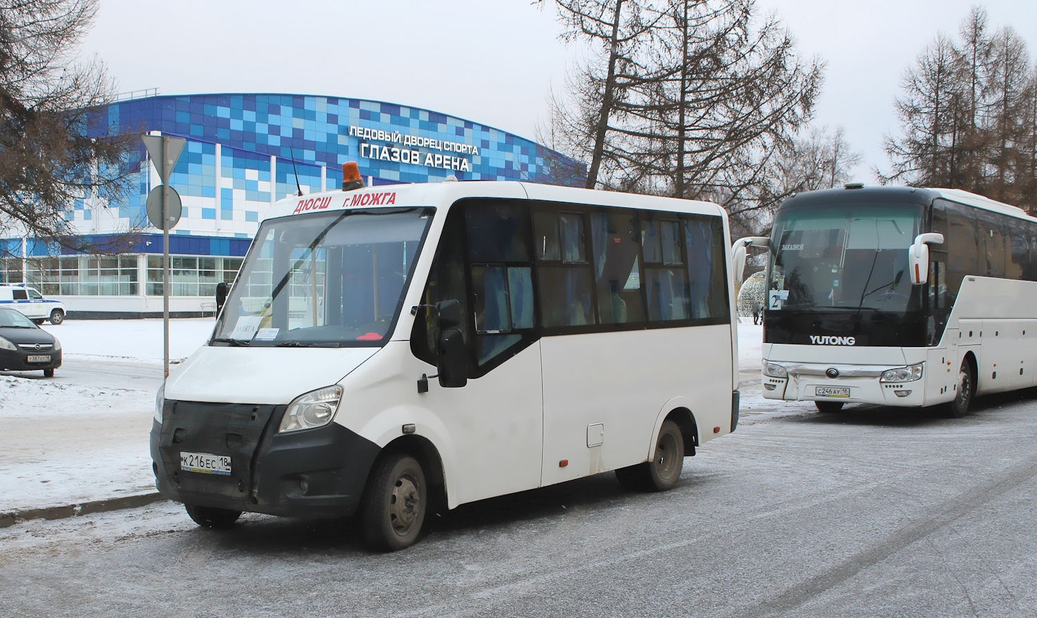 Удмуртия, ГАЗ-A63R42 Next № К 216 ЕС 18 Удмуртия, ГАЗ-A63R42 Next № К 216 ЕС 18