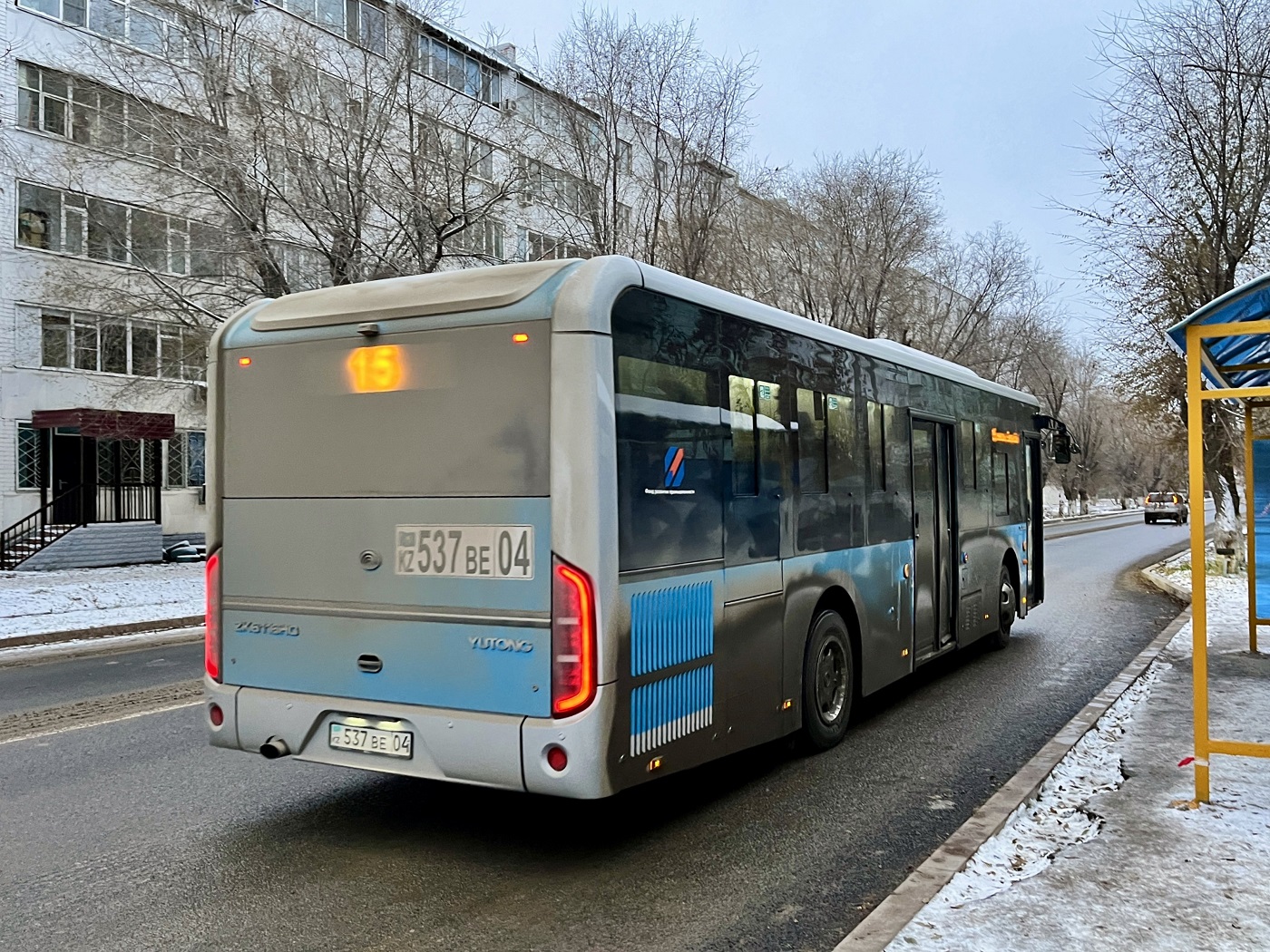 Актюбинская область, Yutong ZK6116HG (QazTehna) № 537 BE 04