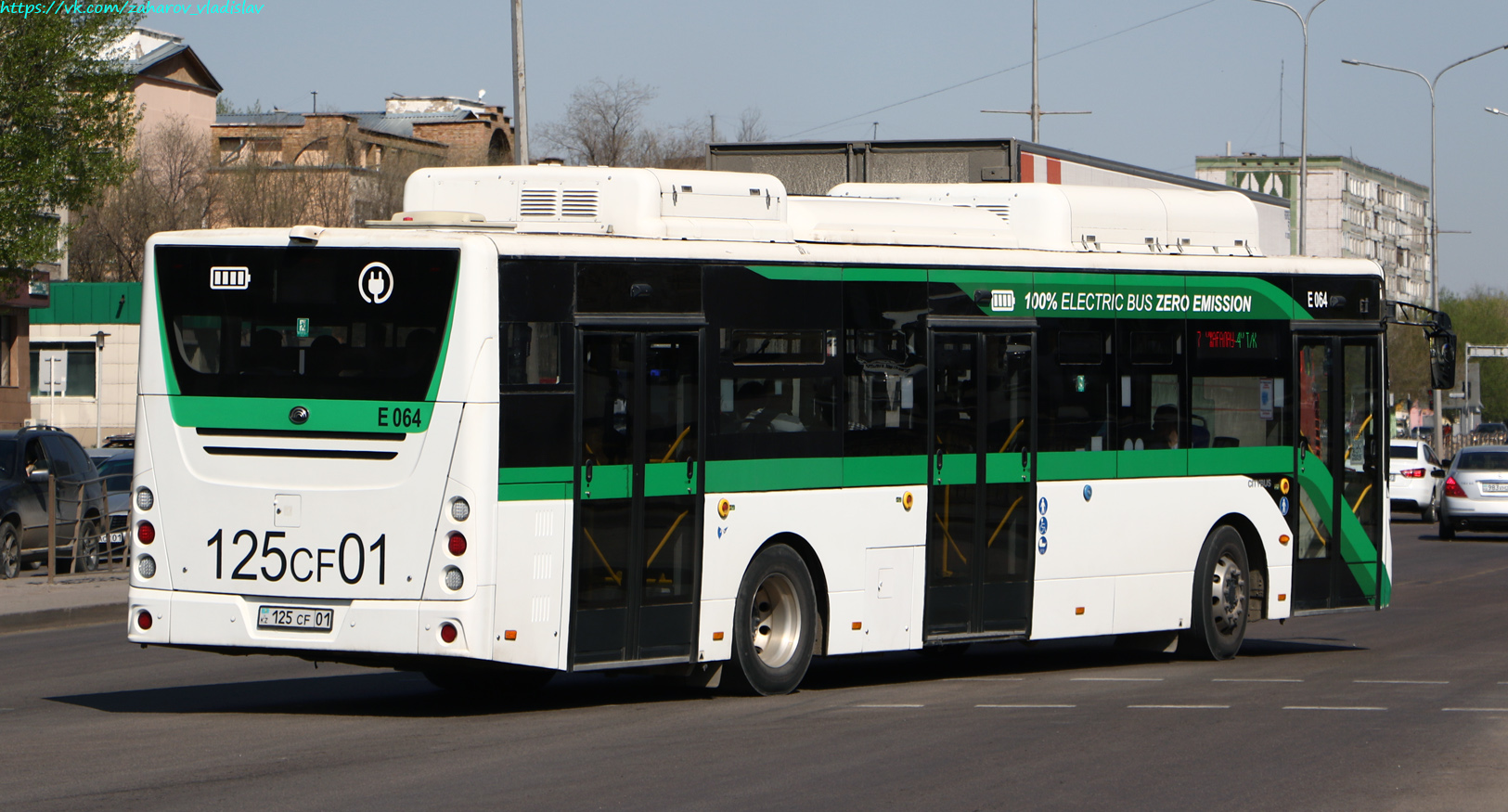 Астана, Yutong E12LF (ZK6128BEVG) (СарыаркаАвтоПром) № E064