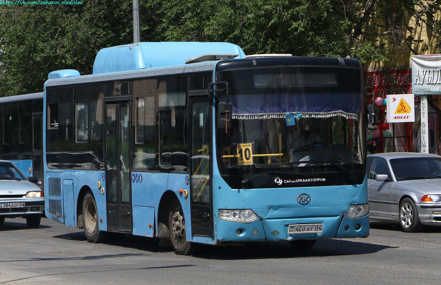 Актюбинская область, Ankai HFF6850HGQ4 (СарыаркаАвтоПром) № 420 AX 04