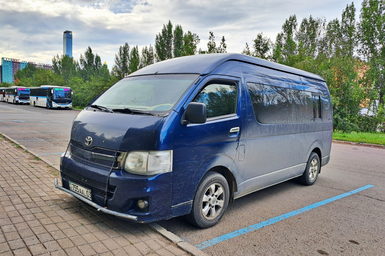 Акмолинская область, Toyota HiAce TRH223L № 755 AAL 03