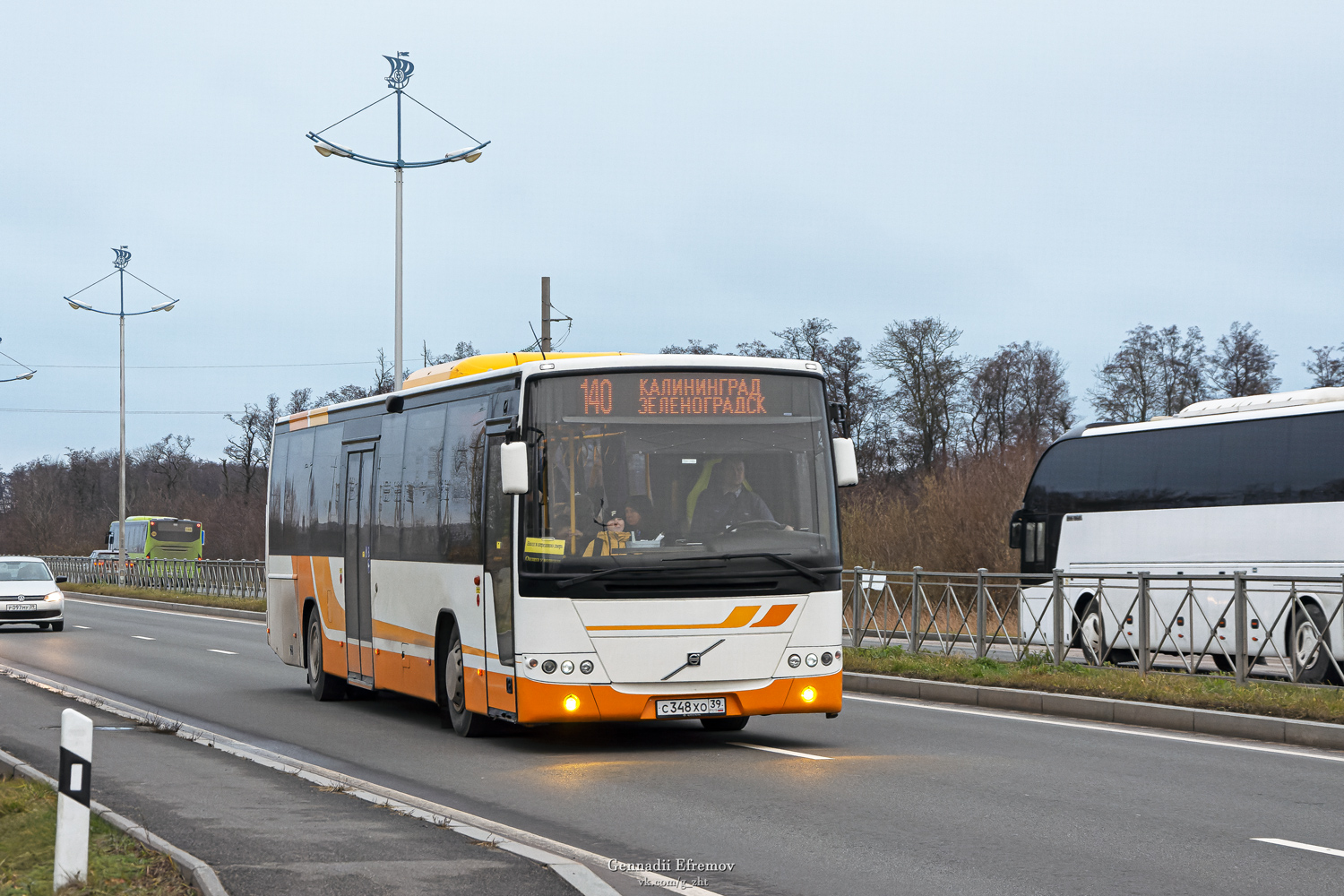 Калининградская область, Volvo 8700LE № С 348 ХО 39