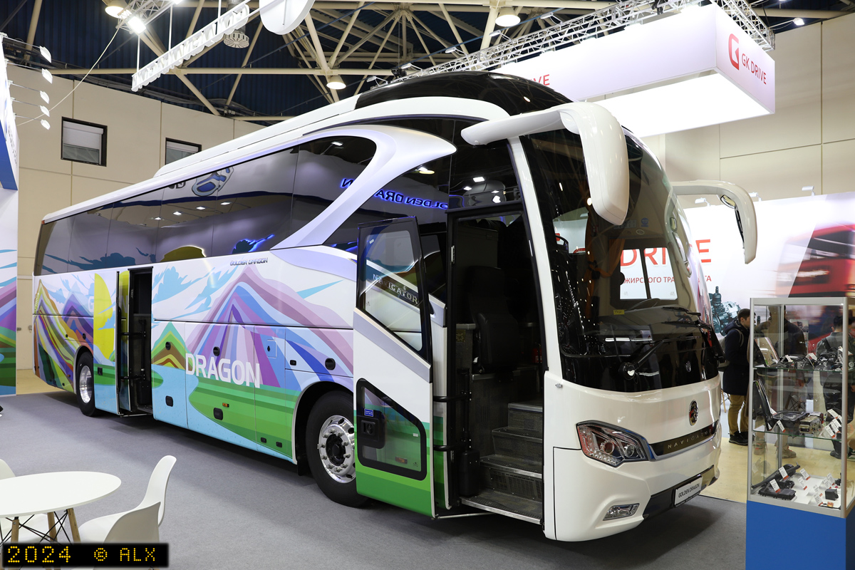 Москва, Golden Dragon XML6129JR Navigator № GD-3901601; Москва — Международная выставка "Комтранс 2024"