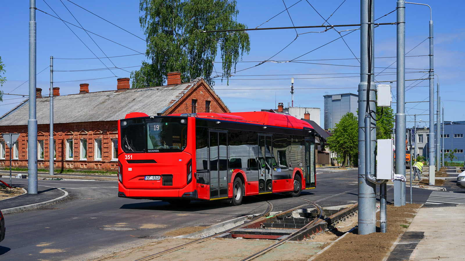 Латвия, Scania Citywide LF II 12.1 № 351