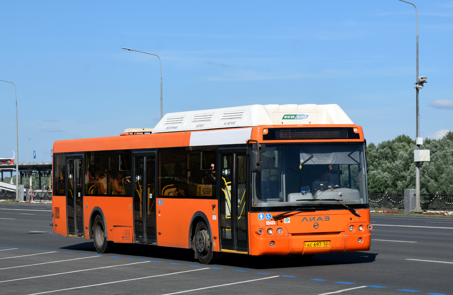 Нижегородская область, ЛиАЗ-5292.67 (CNG) № 15431