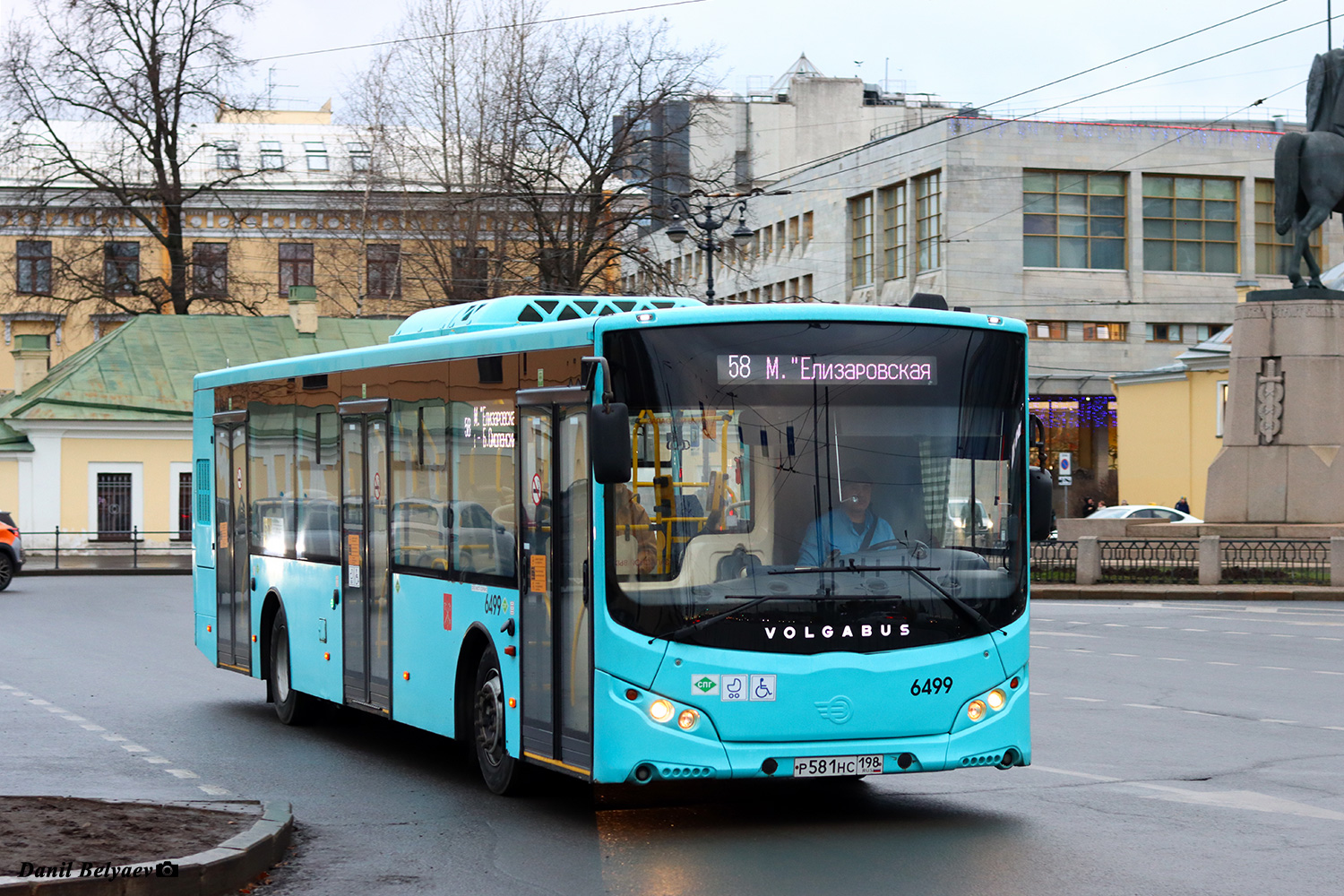 Санкт-Петербург, Volgabus-5270.G4 (LNG) № 6499