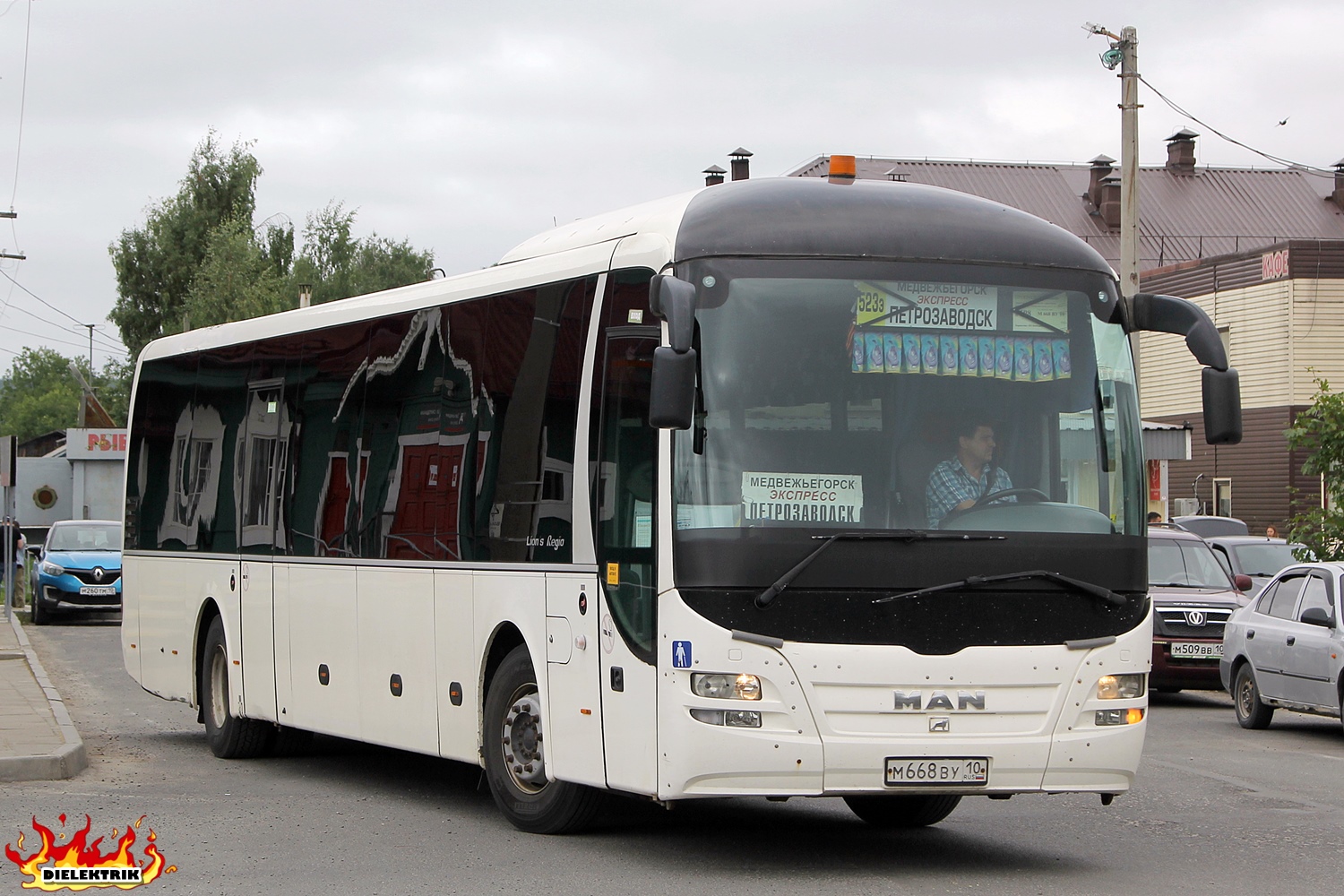 Карелия, MAN R14 Lion's Regio C ÜL*** C № М 668 ВУ 10