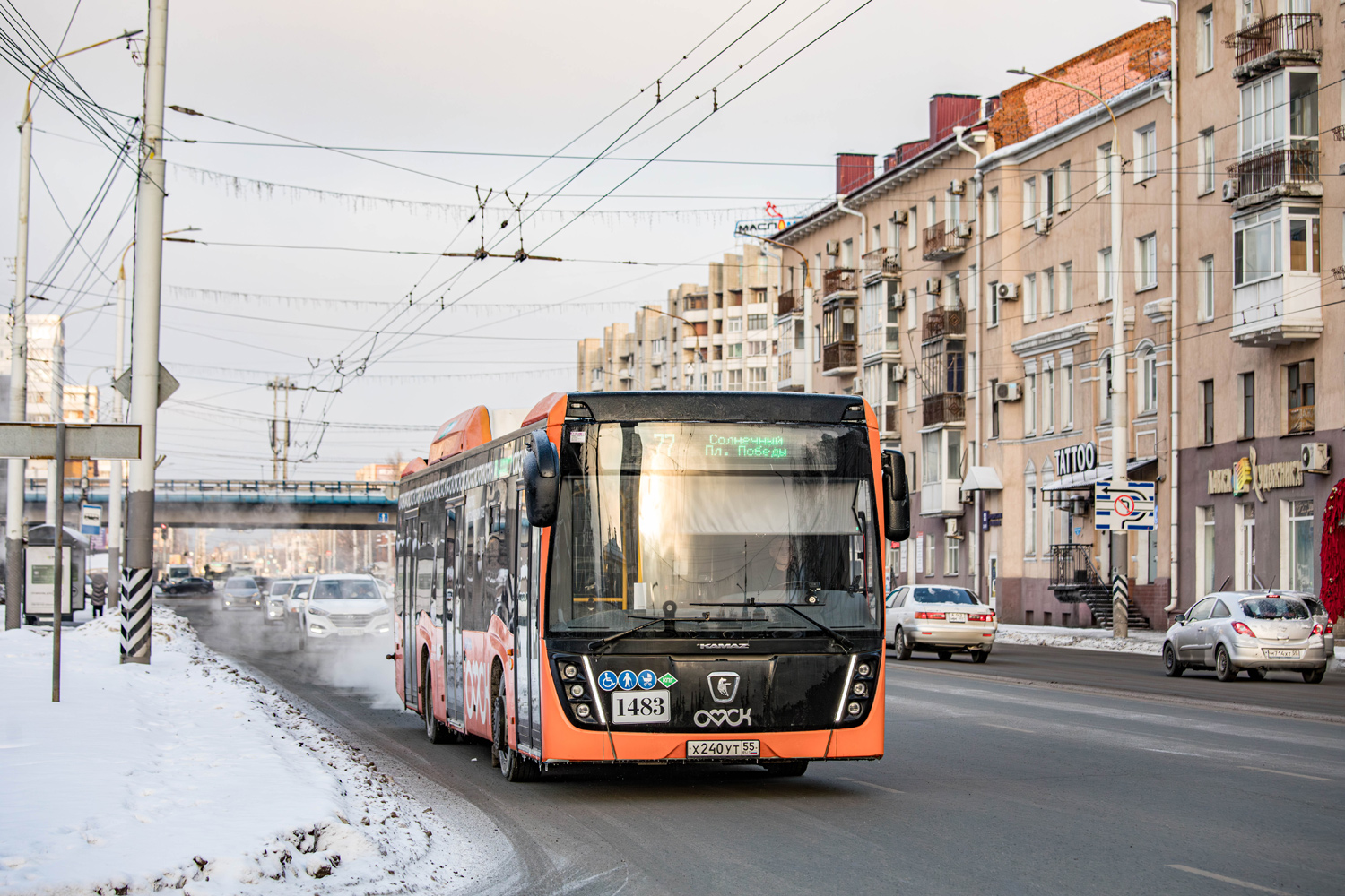 Омская область, НефАЗ-5299-40-57 (CNG) № 1483