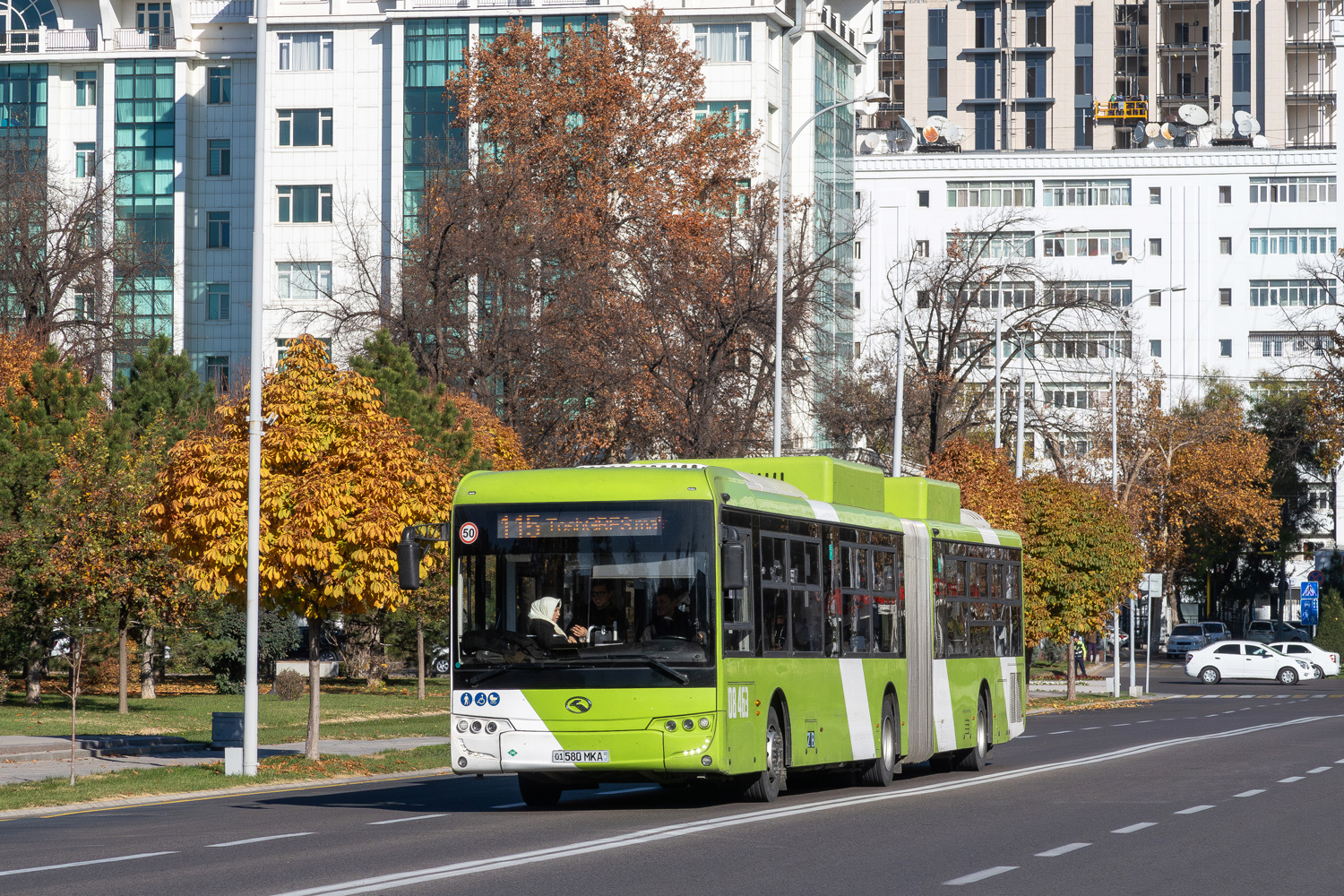 Узбекистан, King Long XMQ6180G № 08463