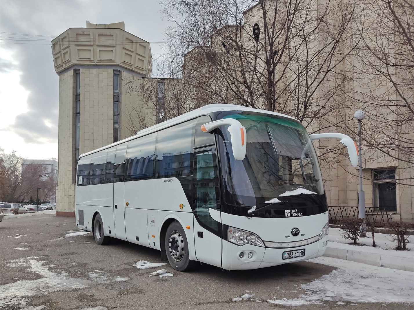 Абайская область, Yutong ZK6938HB9 (QazTehna) № 733 AF 18