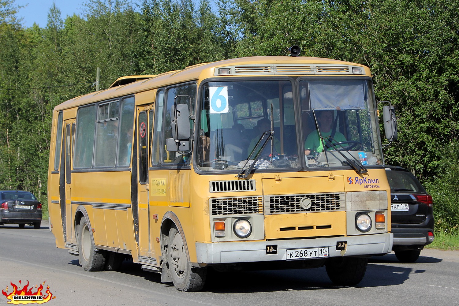 Карелия, ПАЗ-423470 № К 268 УТ 10