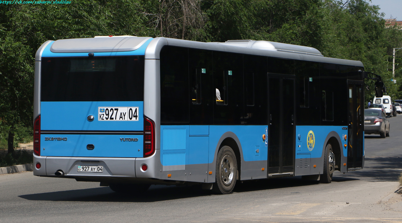 Актюбинская область, Yutong ZK6116HG (QazTehna) № 927 AY 04