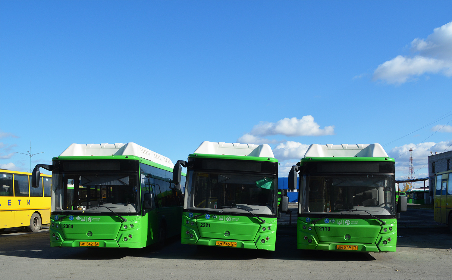 Tyumenyi terület &mdash; Buses organizations