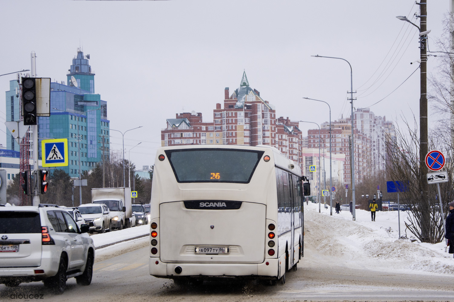 Ханты-Мансийский АО, Scania OmniLink II (Скания-Питер) № А 097 ТУ 86
