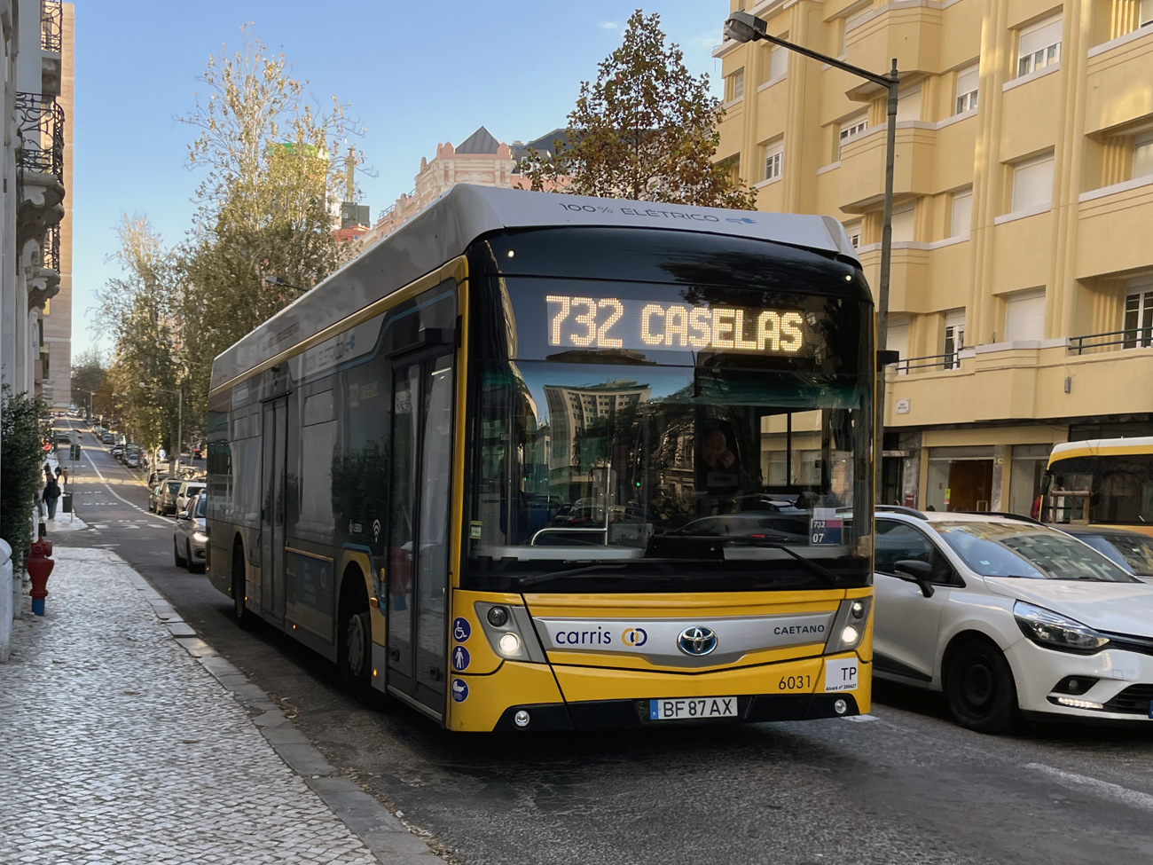 Португалия, Caetano e-City Gold CBN006e № 6031