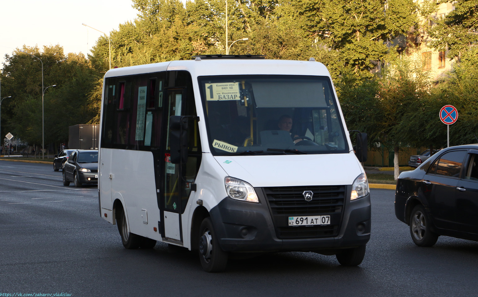 Западно-Казахстанская область, ГАЗ-A63R45 Next № 691 AT 07