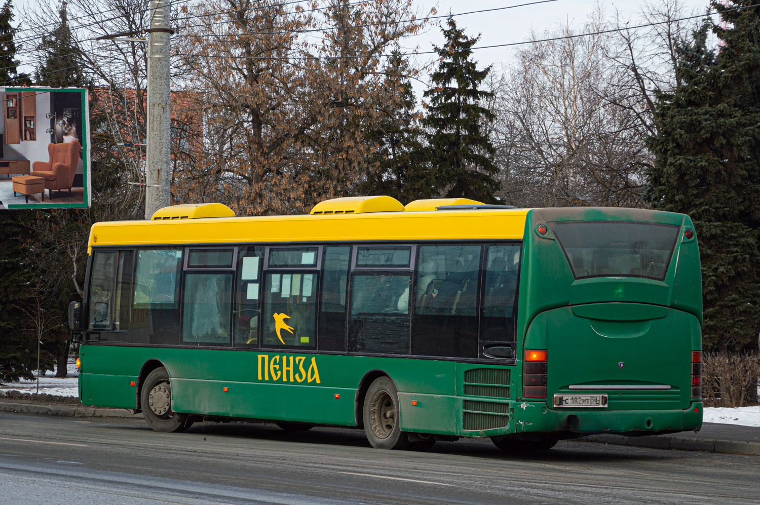 Пензенская область, Scania OmniLink I (Скания-Питер) № С 182 МТ 58