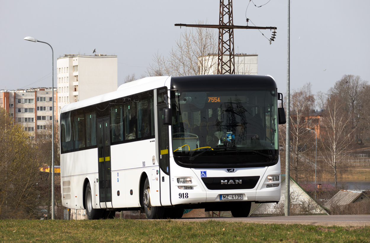 Латвия, MAN R60 Lion's Intercity ÜL330 № 918