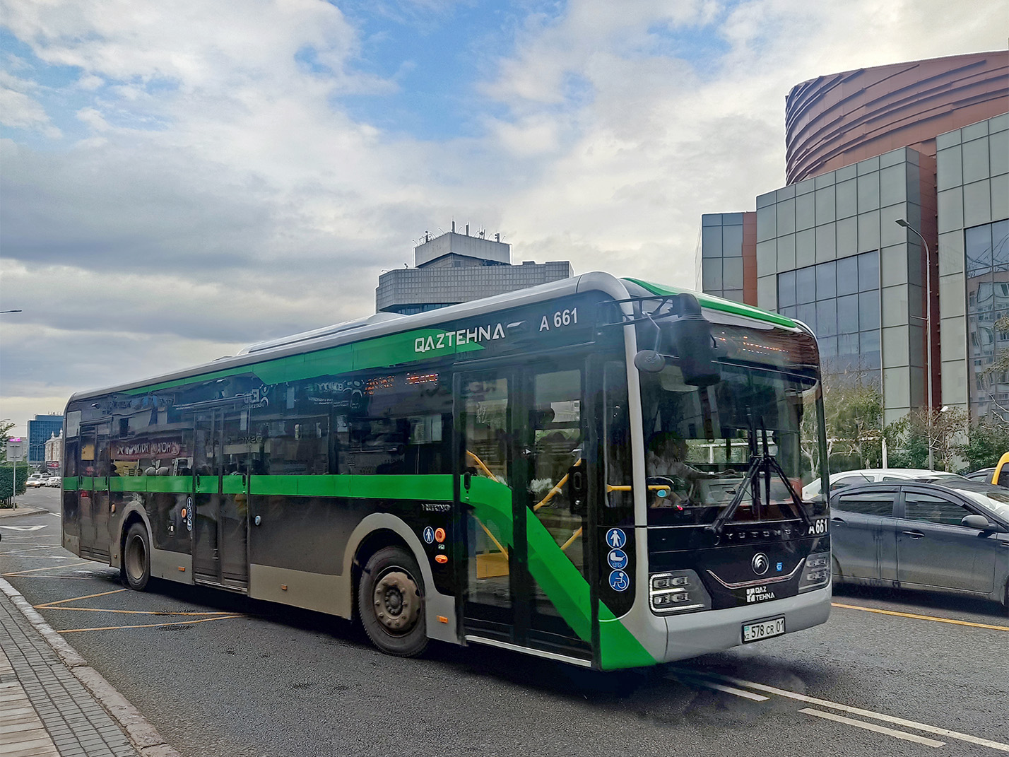 Астана, Yutong ZK6128HG (QazTehna) № A661