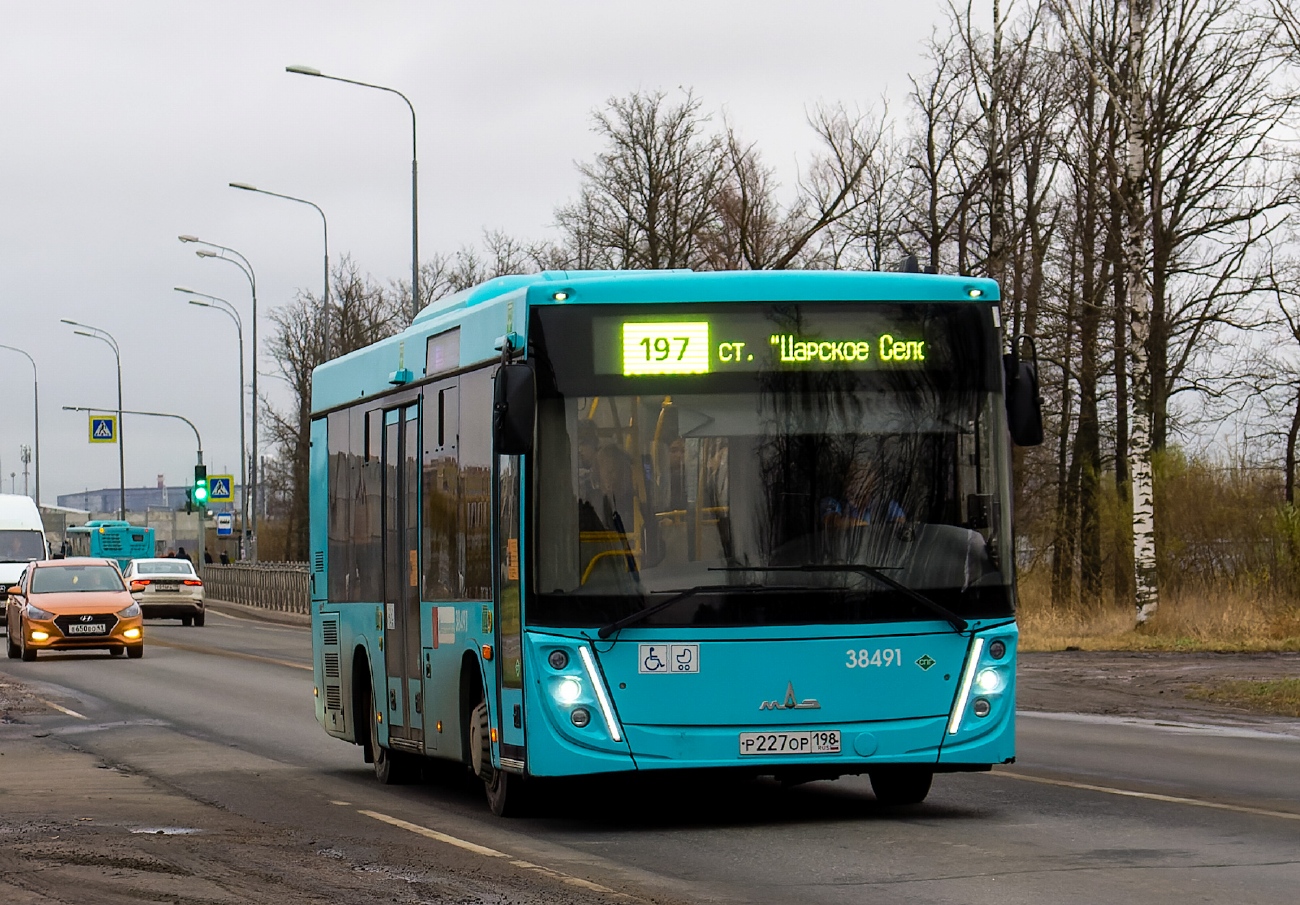 Санкт-Петербург, МАЗ-206.947 № 38491