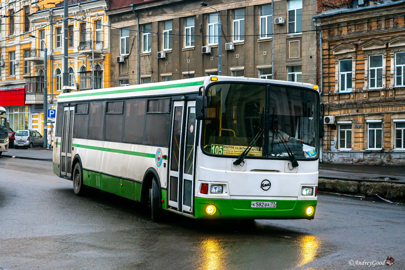 Ростовская область, ЛиАЗ-5256.53-01 № К 582 ВА 77