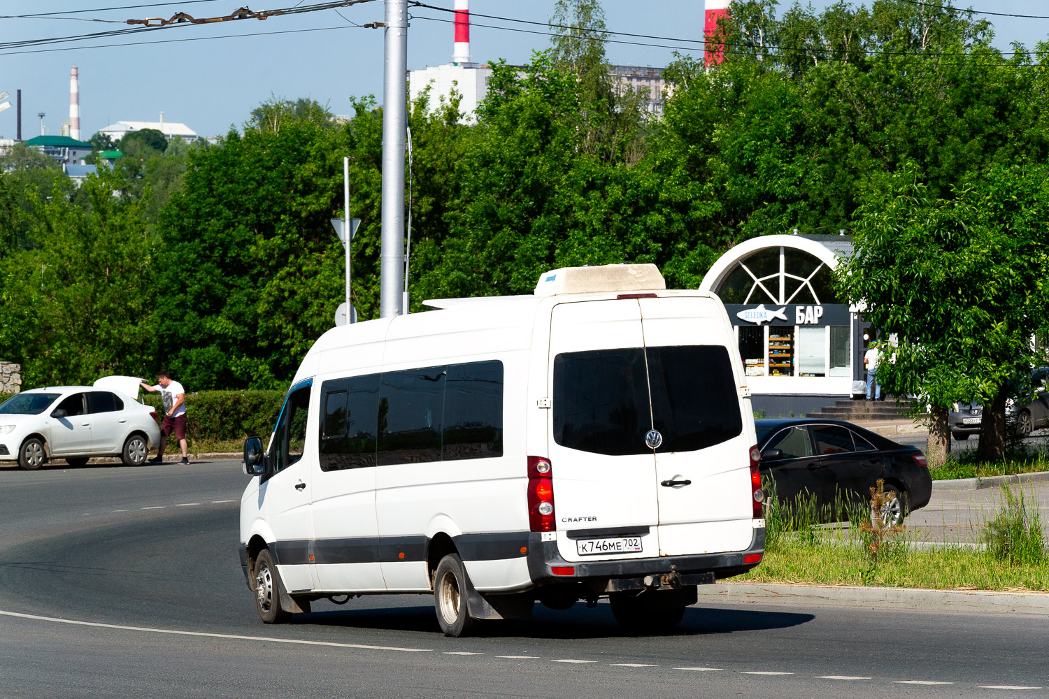 Башкортостан, Луидор-223305 (Volkswagen Crafter) № К 746 МЕ 702