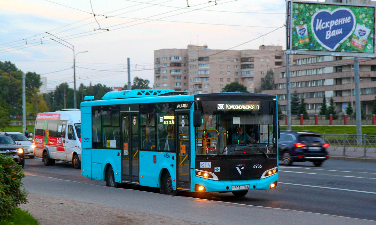 Санкт-Петербург, Volgabus-4298.G4 (LNG) № 6936