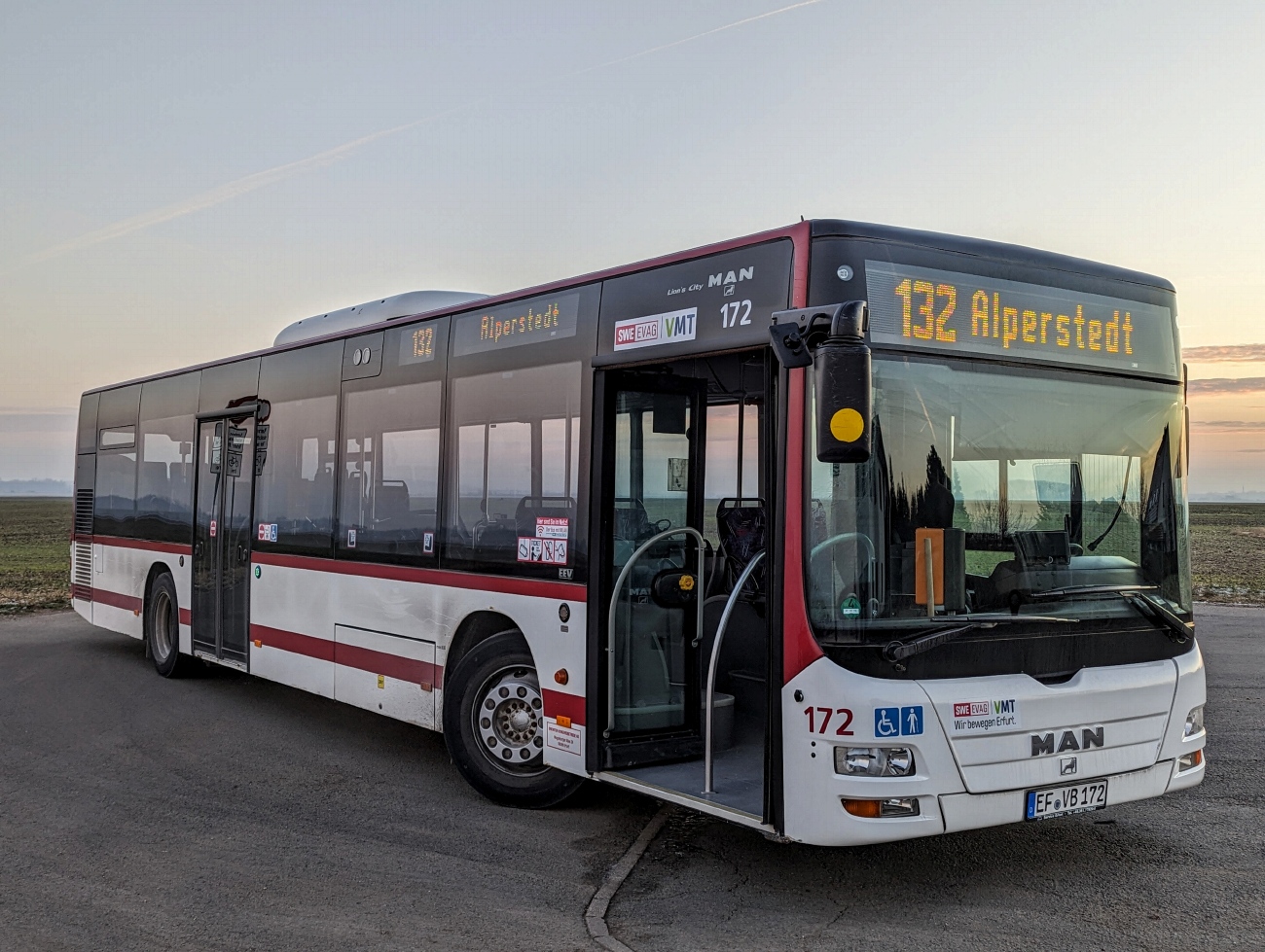Thuringia, MAN A21 Lion's City NL283 # 172